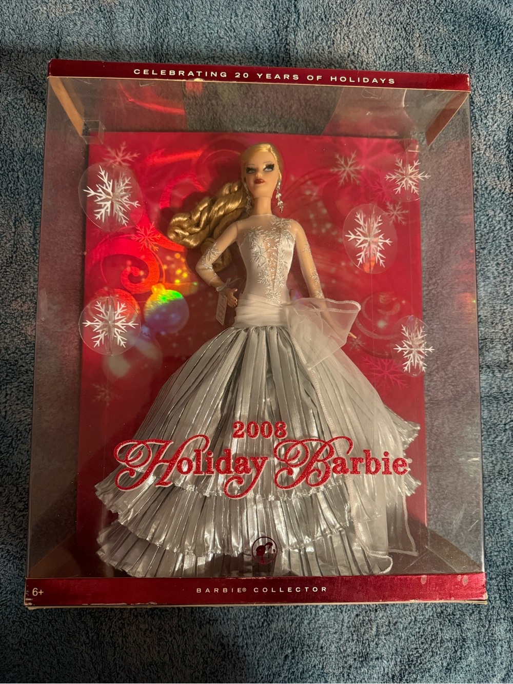 Barbie Holiday Doll 2008 Barbie in a Christmas Carol, Model #L9643 Mattel NRFB